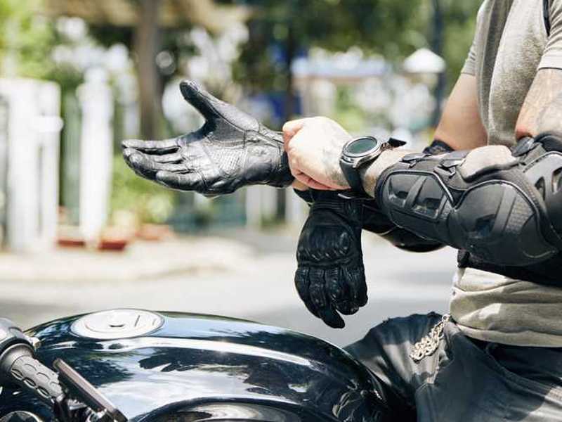motorcycling gloves